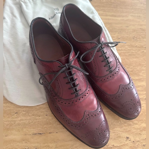 Allen Edmonds Men’s McAllister Wingtip Oxford Dress Shoe - Picture 1 of 9